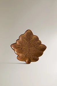 STONEWARE LEAF PLATE