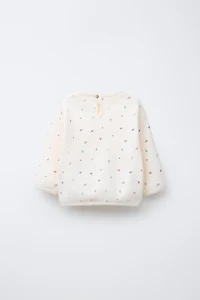 FLORAL SWEATSHIRT