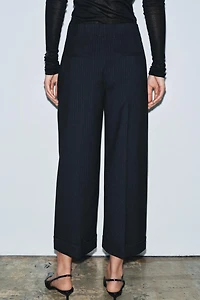 ZW COLLECTION ANKLE STRAIGHT LEG PANTS