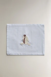 RABBIT COTTON MINI-CRIB SHEET SET