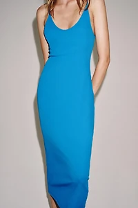 LONG STRAP DRESS