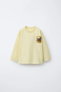 T-SHIRT IMPRIMÉ ÉTIQUETTE