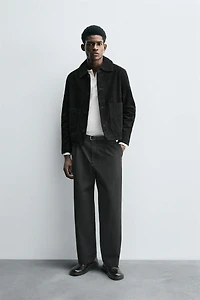 SUEDE LEATHER JACKET