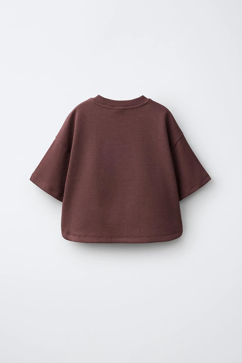 INTERLOCK T-SHIRT AND BERMUDA SHORTS SET
