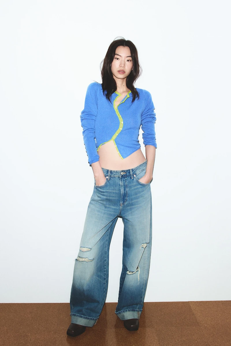 WRAP KNIT JACKET
