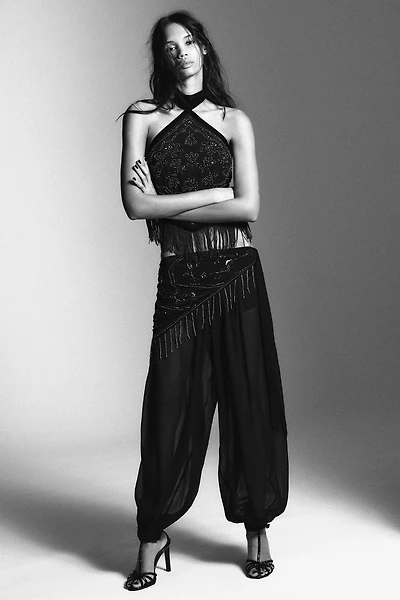 PANTALON BOUFFANT PARÉO FANTAISIE