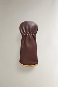 LEATHER FAIRWAY WOOD GOLF CLUB COVER