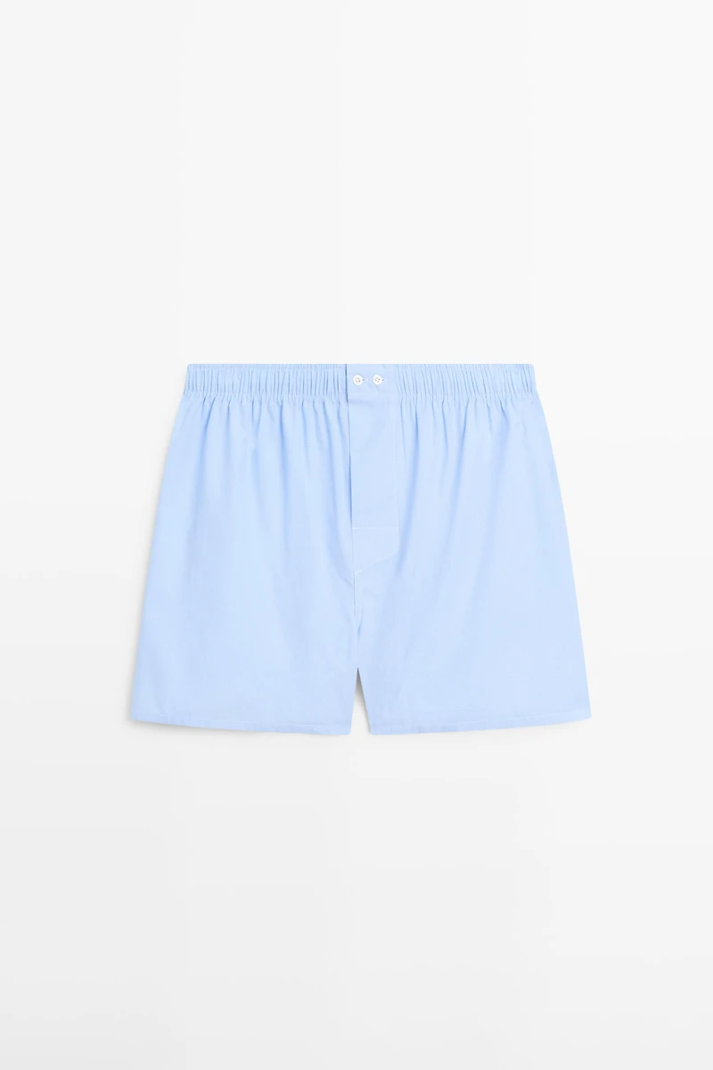 100% cotton striped boxers