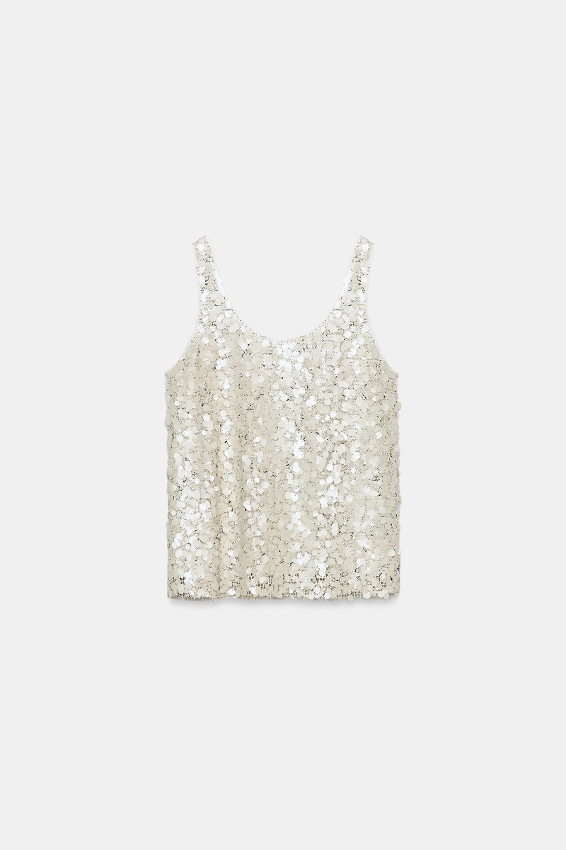 SEQUIN TANK TOP