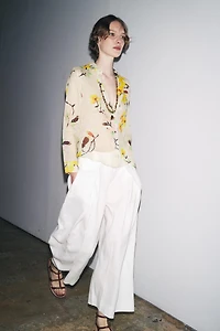 ZW COLLECTION RAMIE FLORAL SHIRT