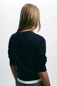 SWEAT BASIQUE EN COTON
