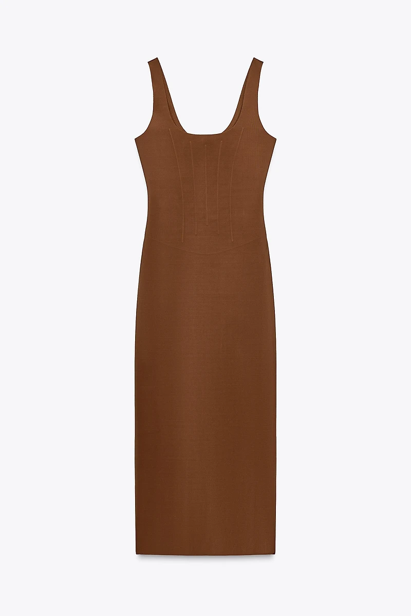 POLYAMIDE BLEND SHAPING DRESS