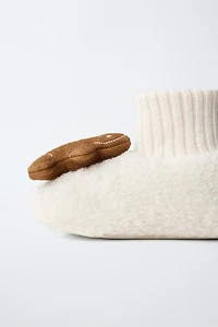 GINGERBREAD SLIPPERS