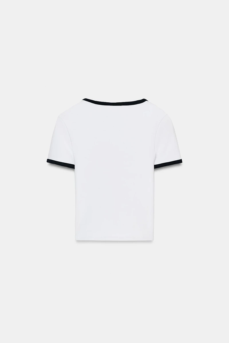 T-SHIRT LISERÉS