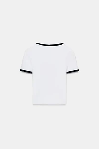 T-SHIRT LISERÉS