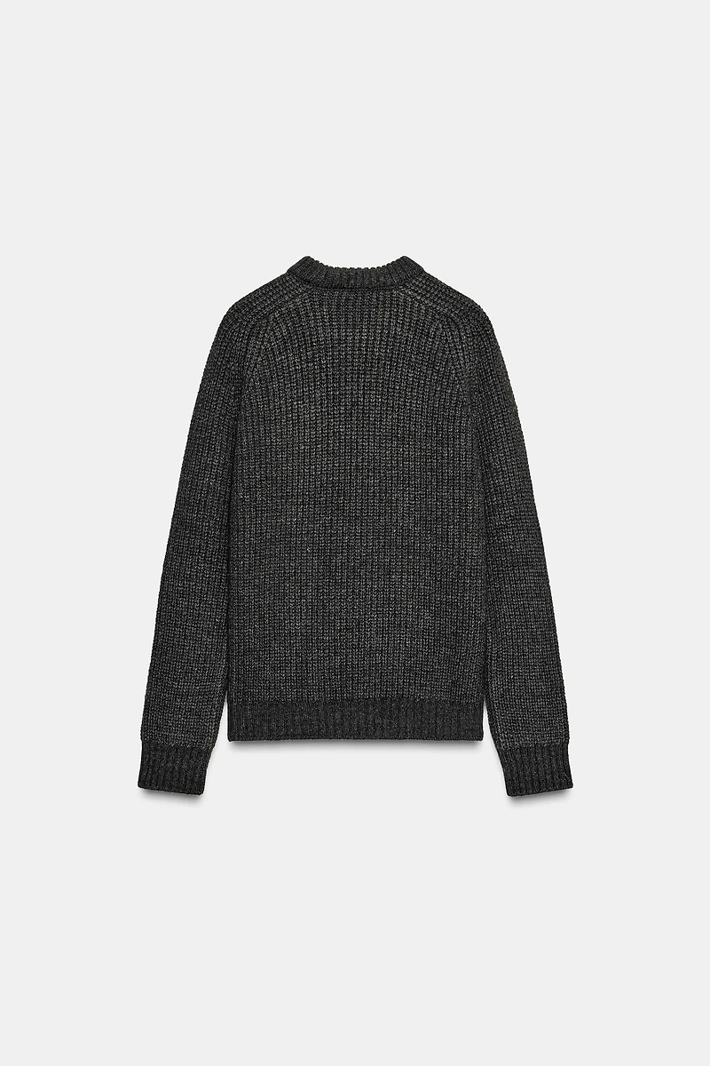 PURL KNIT JUMPER