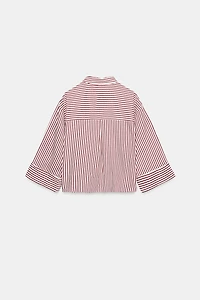 STRIPED LINEN SHIRT