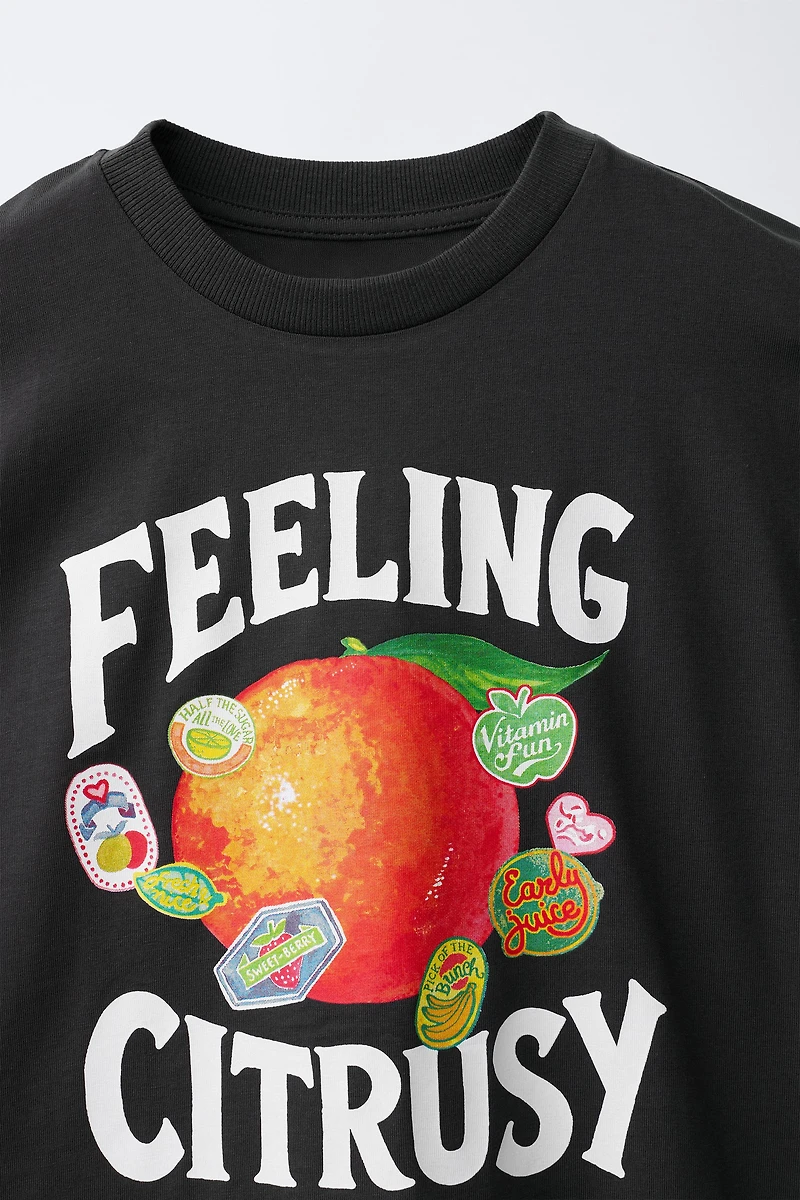 FRUIT PRINT T-SHIRT