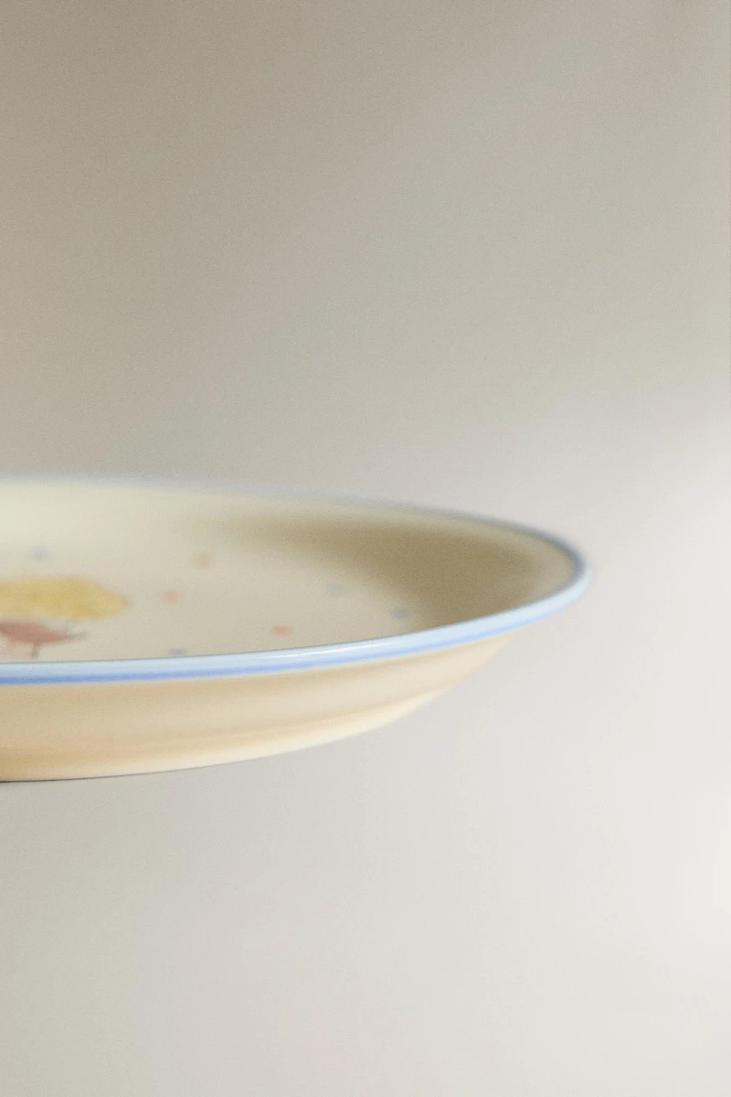 ASSIETTE EN CÉRAMIQUE MR. PÉREZ POUR ENFANTS