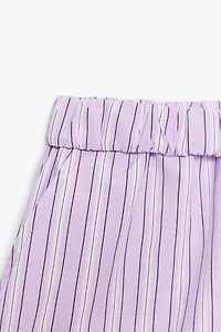 TURN-UP WAIST MINI SHORTS