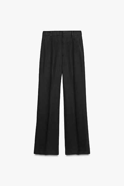 PANTALON MÉLANGE LIN BOUCLE ZW COLLECTION
