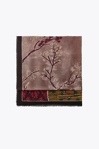 FLORAL PRINT SCARF
