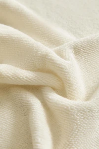 SERVIETTE DE BAIN POINT RIZ BORDURE
