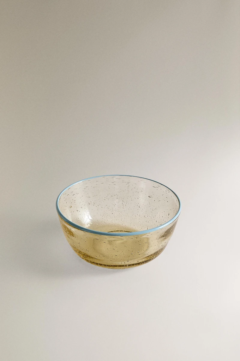 BOL VERRE BULLES BORD