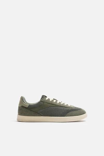 KNIT FABRIC SNEAKERS