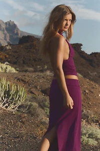 TOP HALTER PLIS