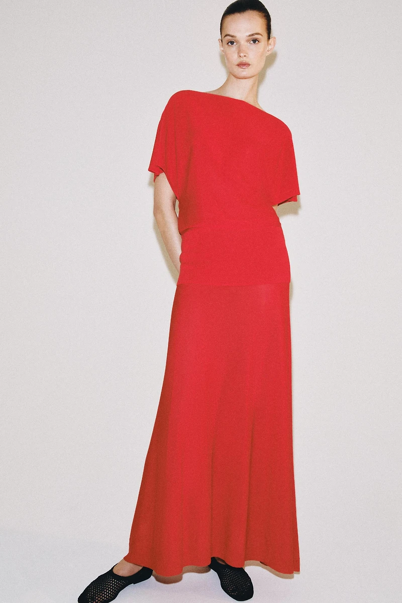 LONG KNIT SKIRT