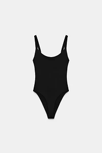 COTTON STRAPPY BODYSUIT