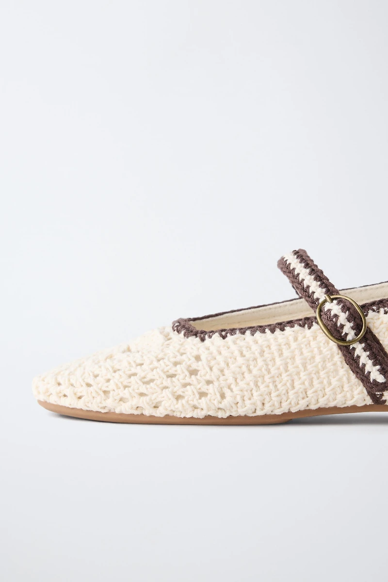 BALLERINES EN CROCHET