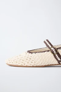 BALLERINES EN CROCHET
