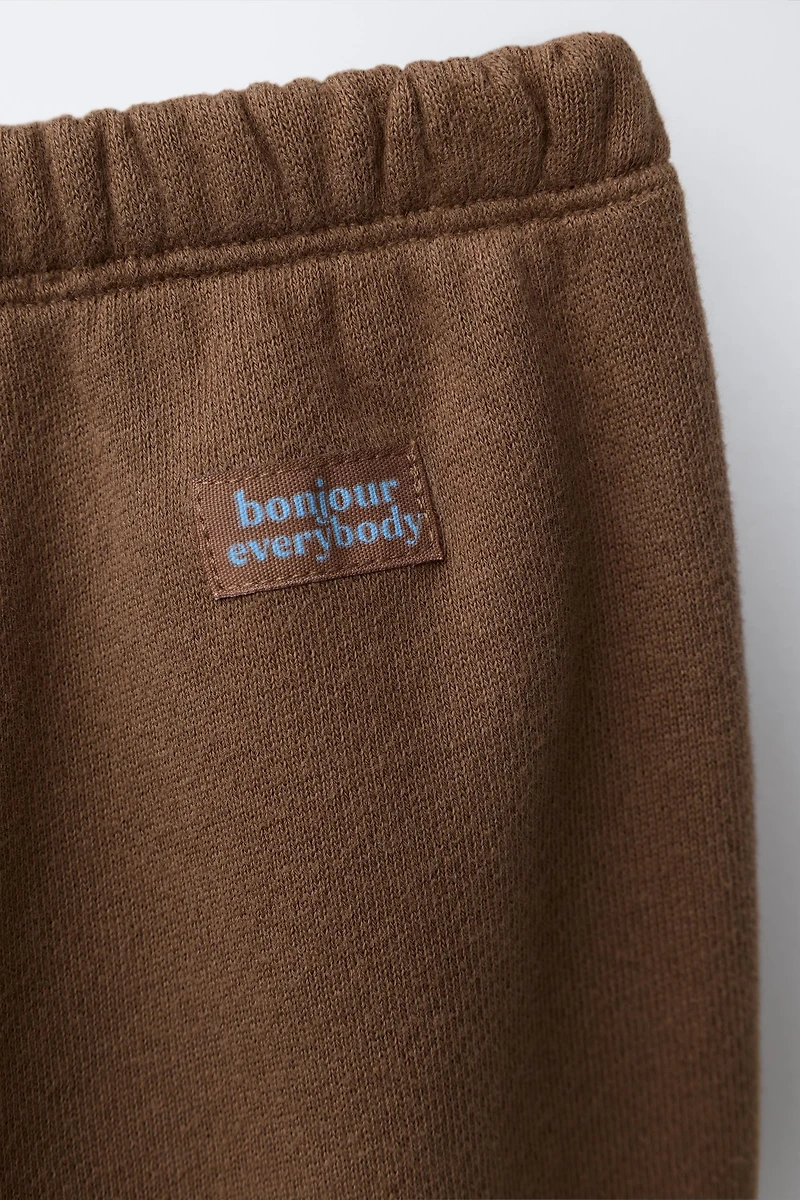 PANTALON DE JOGGING ÉTIQUETTE
