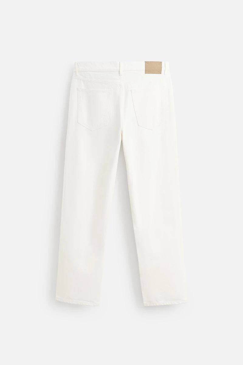 STRAIGHT ANKLE FIT JEANS