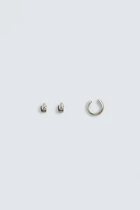PACK OF 3 COMBINED EARRINGS