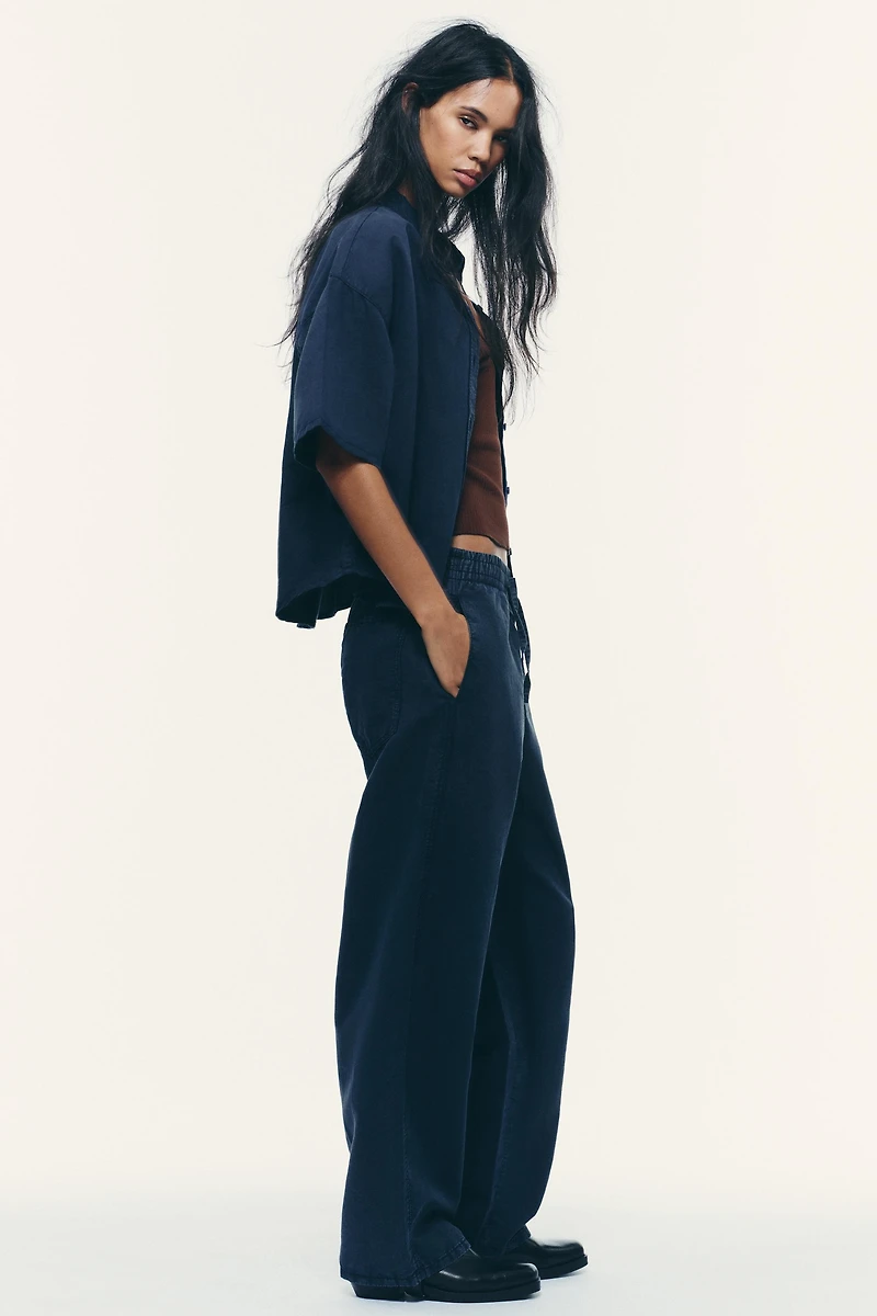 LINEN COTTON SHIRT