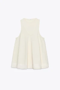 CONTRAST SHORT DRESS