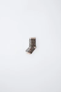 TWO-PACK OF ANIMAL PRINT SOCKS