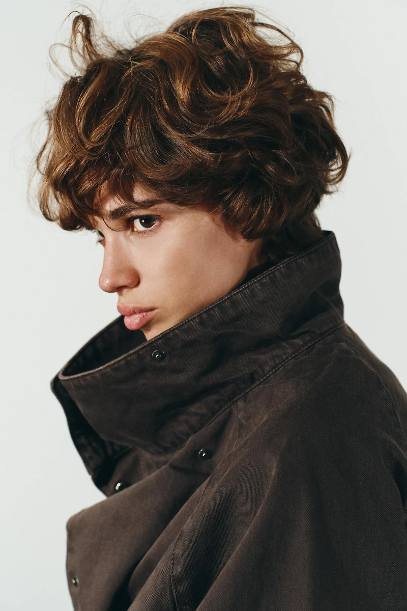 COTTON BELTED JACKET