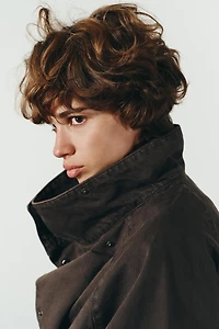 COTTON BELTED JACKET