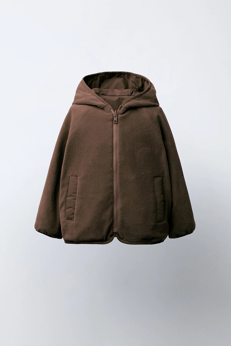 REVERSIBLE FLEECE JACKET