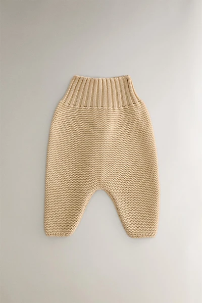 CHILDREN’S CHUNKY KNIT FOOTED LEGGINGS