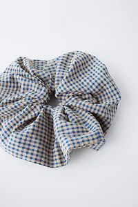 GINGHAM HAIR TIE
