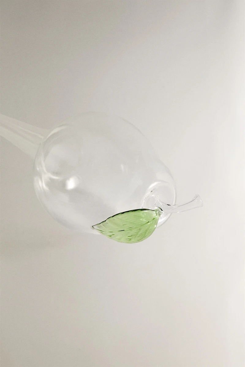 PEAR-SHAPED BOROSILICATE SELF-WATERING BUBBLE