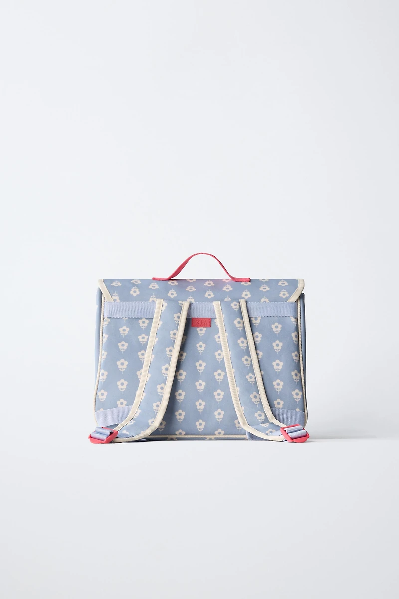 FLORAL SATCHEL BACKPACK