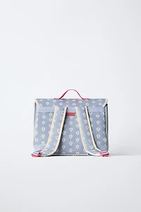 FLORAL SATCHEL BACKPACK