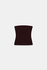 TOP BANDEAU STRETCH À CLOUS