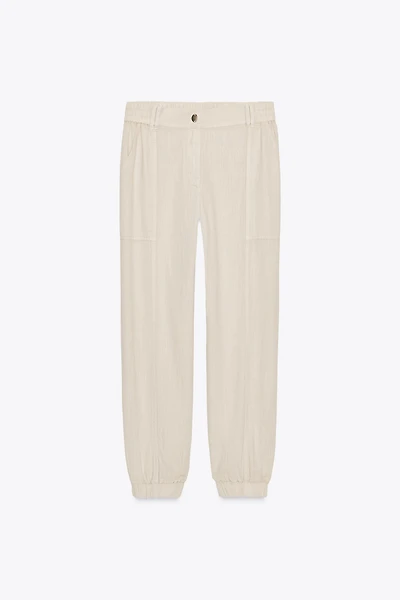 LINEN JOGGER PANTS